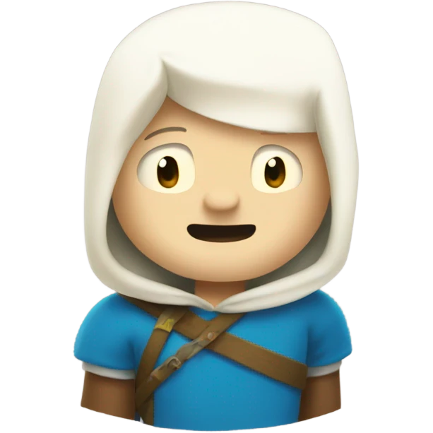 finn the human from adventure time emoji