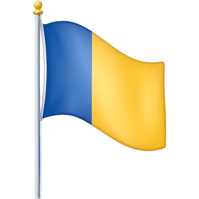 Un drapeaux tricolore , l'odre bleu blanc et jaune  emoji