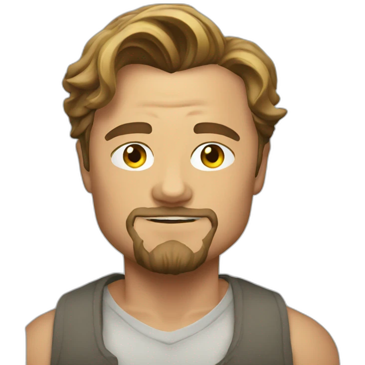 leonardo dicaprio  emoji