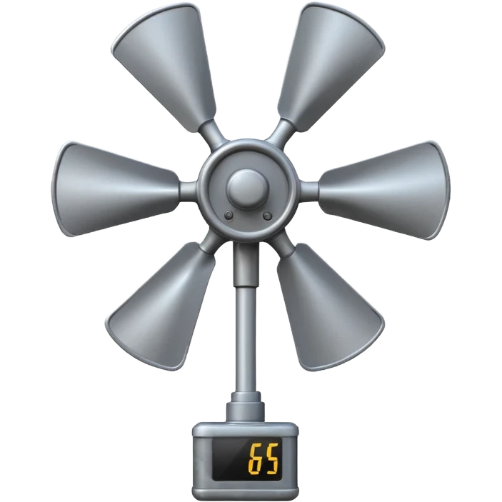 Anemometer emoji