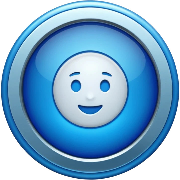 Blue verification badge emoji