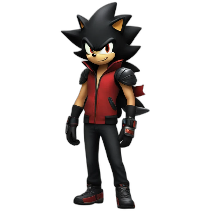 Shadow the hedgehog emoji