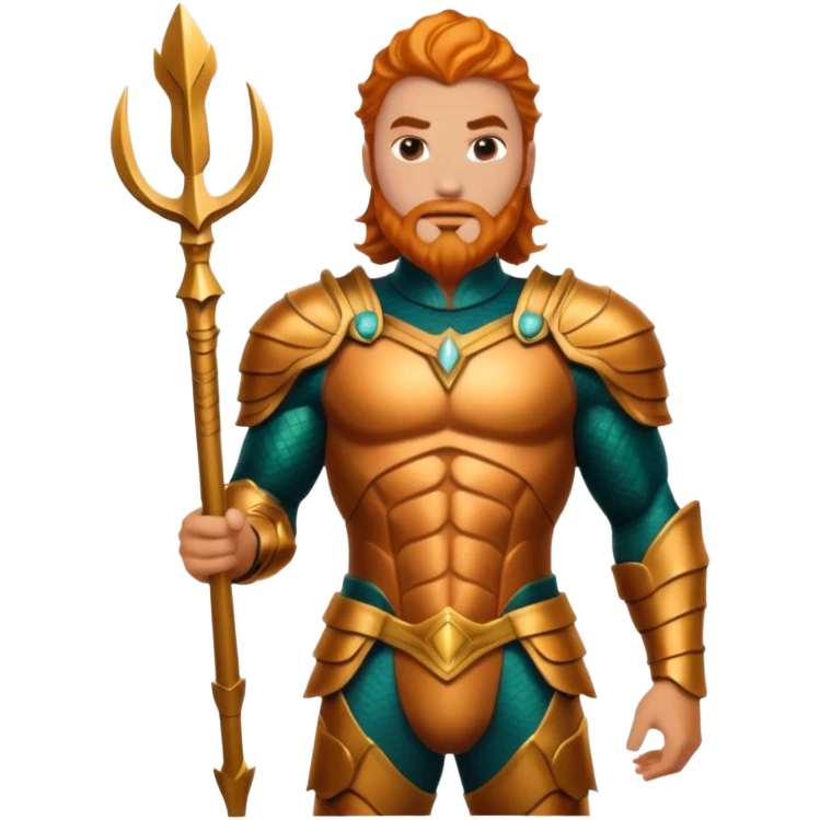 aquaman full armor standing emoji