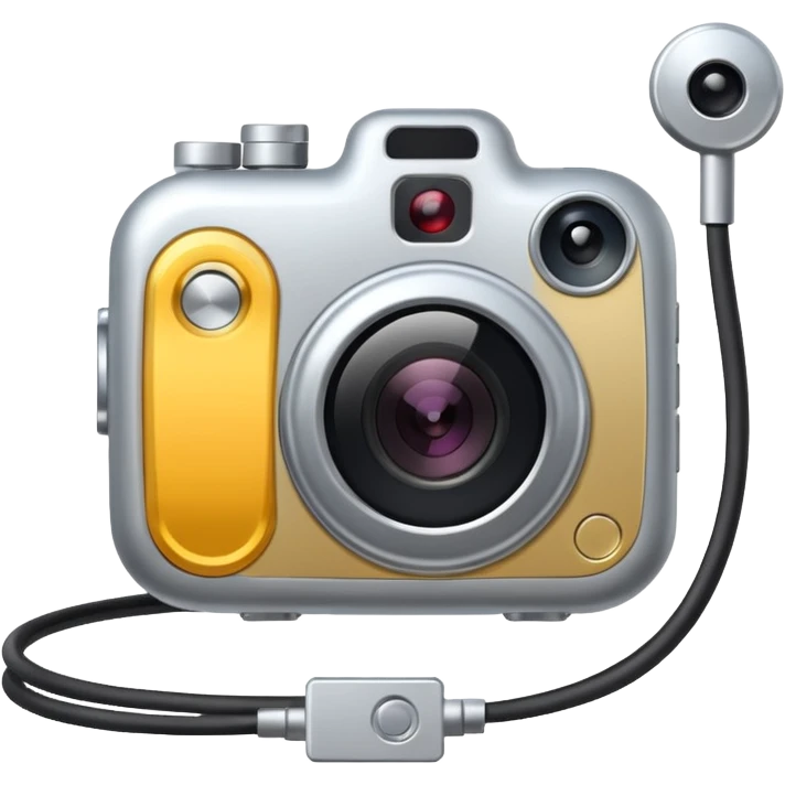 a sensor with a camera and a wire and a sensor for tracking emoji