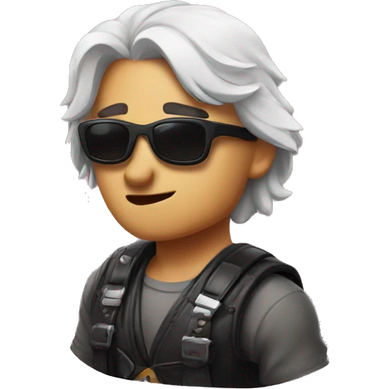 Brawler piper with sunglasses  emoji