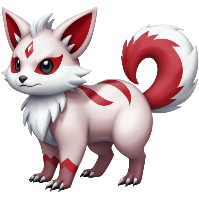 Furret-Absol-Zangoose-Hybrid (Full body) emoji