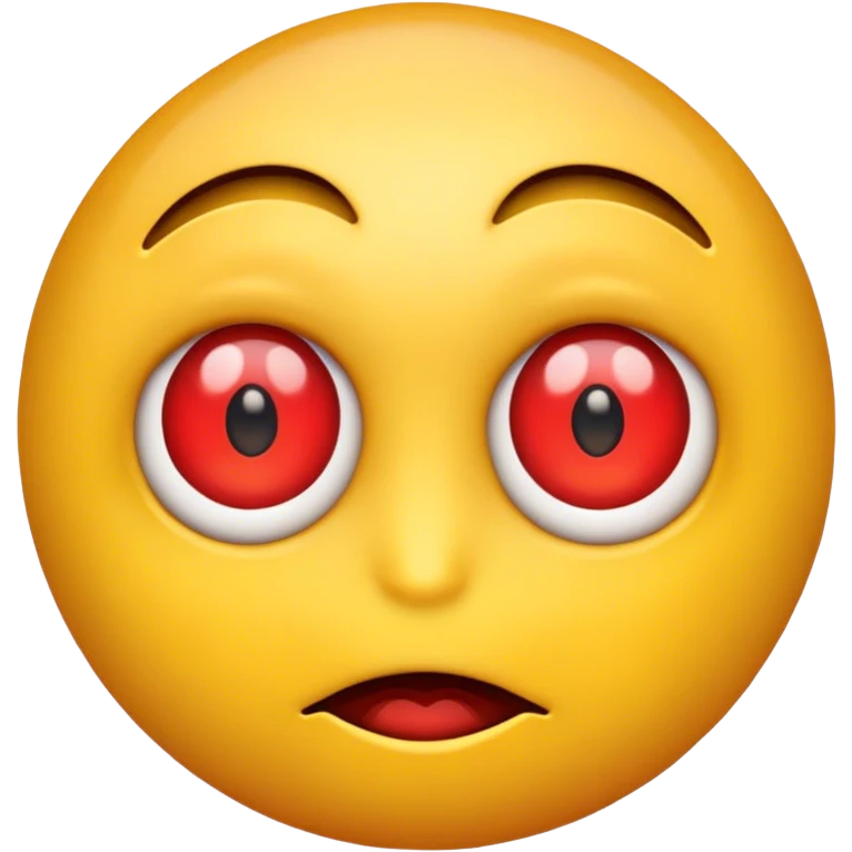 high red eyes low yellow emoji emoji