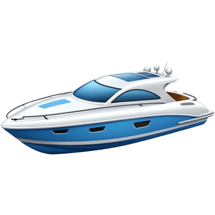 Speedboat emoji