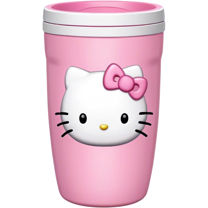 hello kitty tumbler emoji