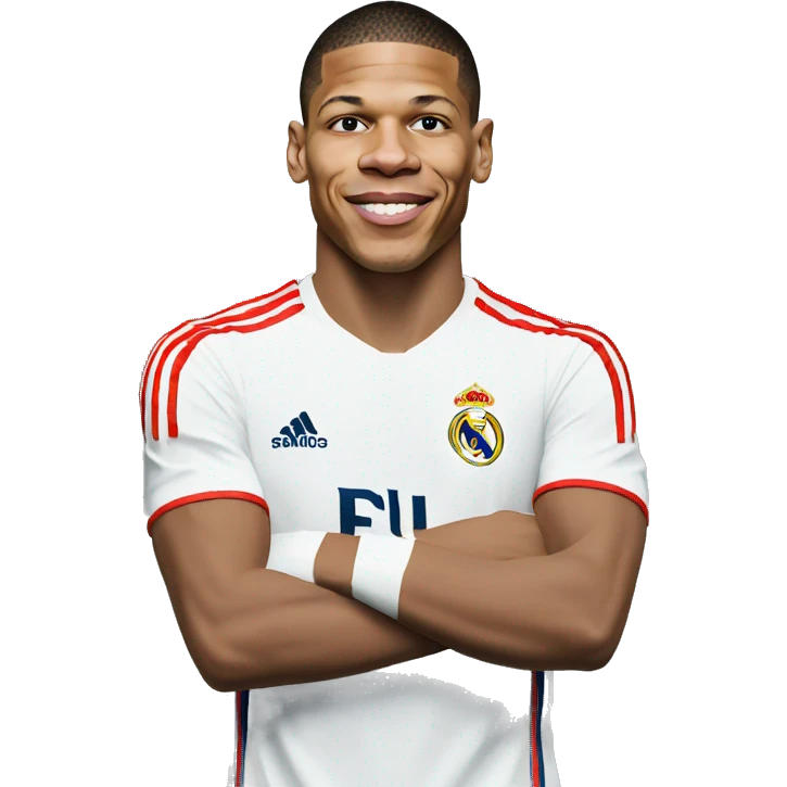 Mbappé in réal Madrid  emoji