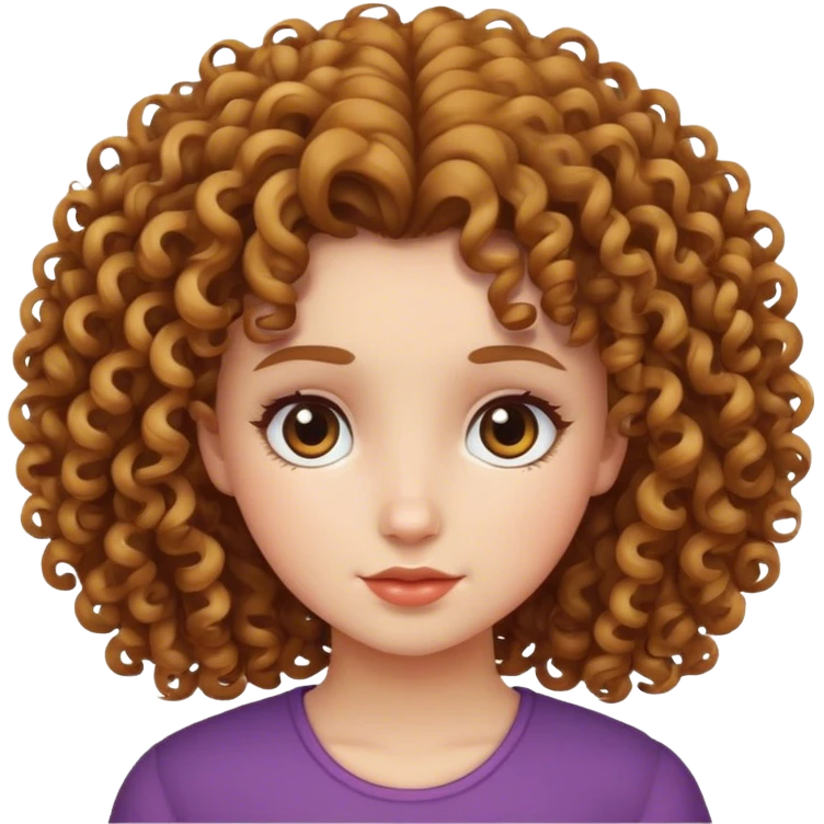 ragazza riccia emoji