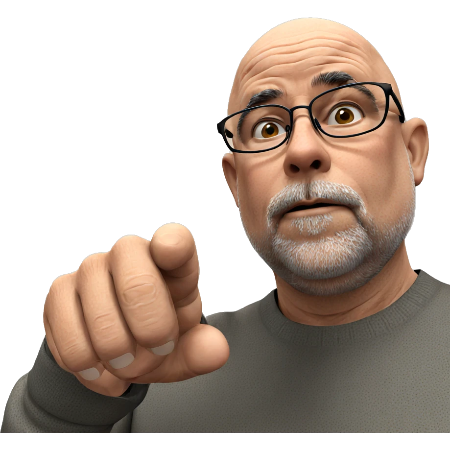 old man with glasses looking emoji