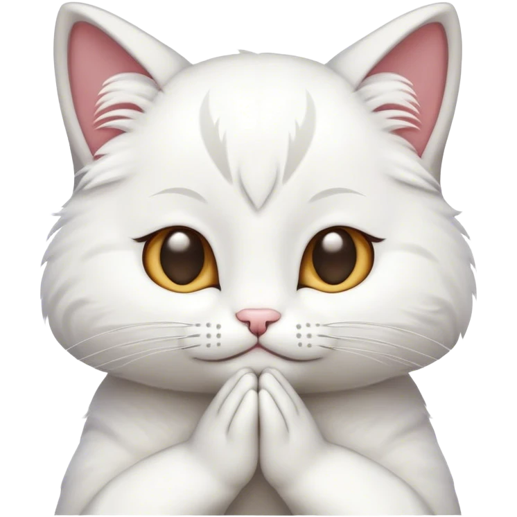 praying cat emoji