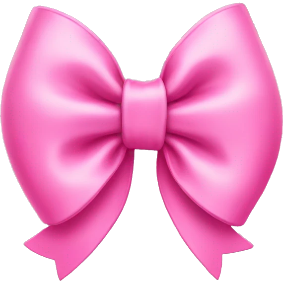 pink bow emoji