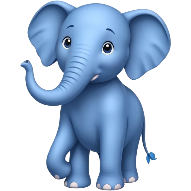 blue elephant emoji
