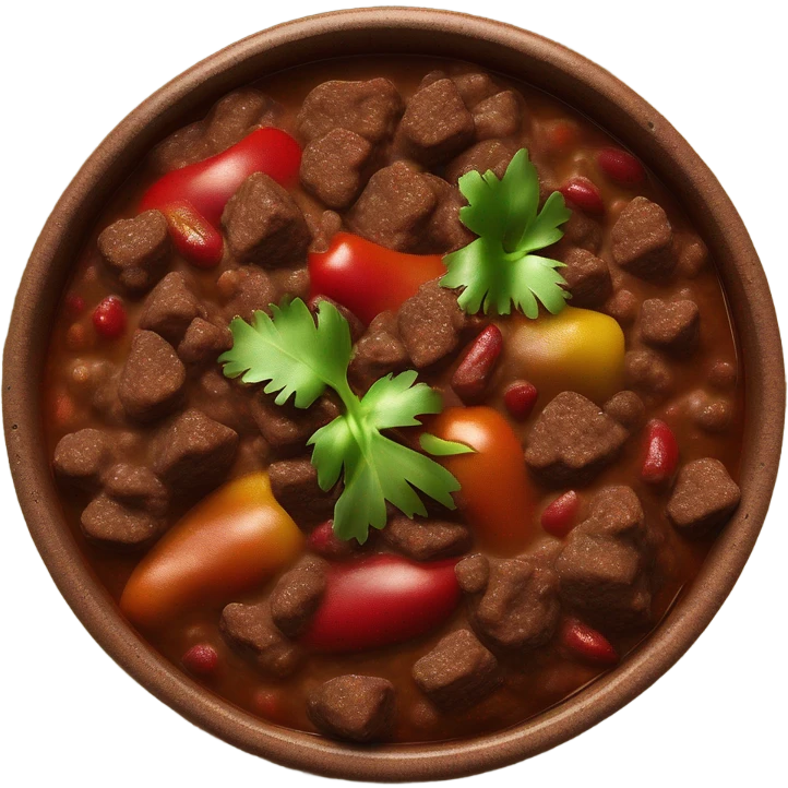 Bowl of chili emoji