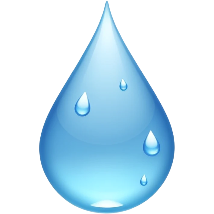 drops of water emoji