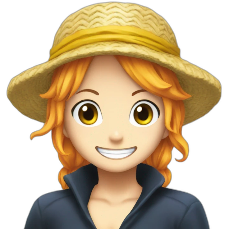 nami one piece emoji
