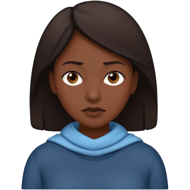 Mom, blank, cold, dark emoji