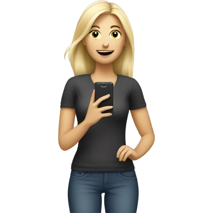Apple looking emoji style, where is a blond, white woman who books an appointment emoji