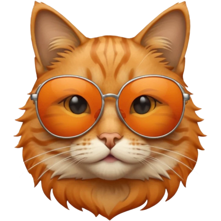 Cat wearing sunglasses emoji