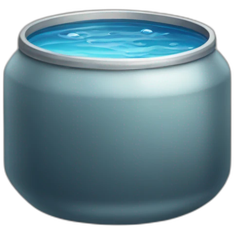 Water can interediction emoji