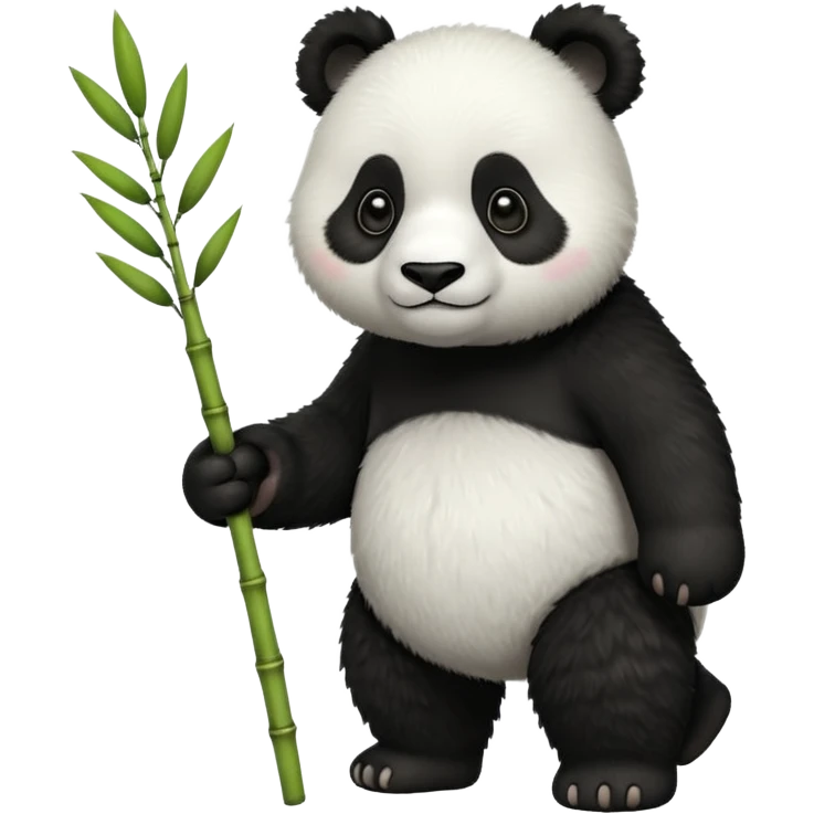PANDA WALKING WITH FOUR LEGS WIHTOUT ANY BAMBOO STICK emoji
