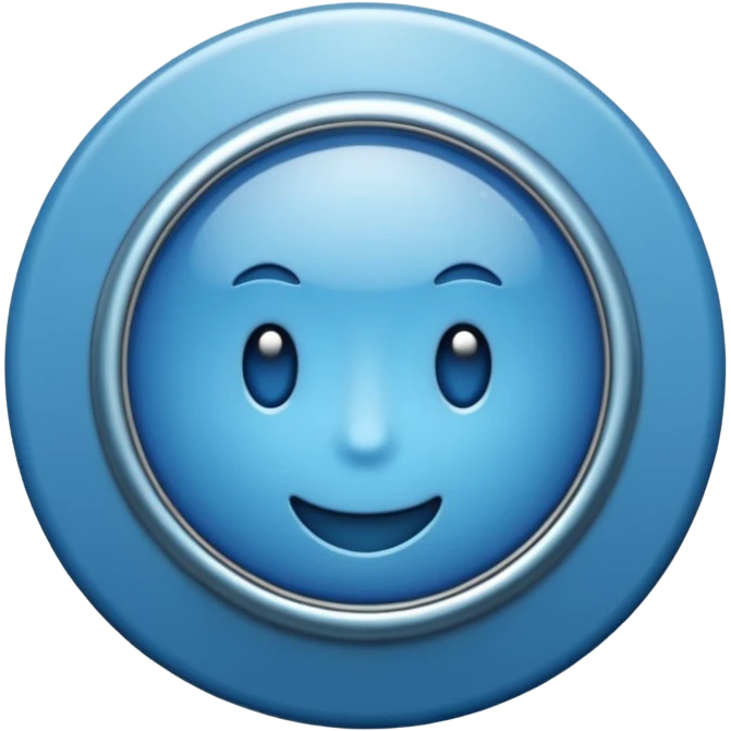 Badge V vérification bleue emoji