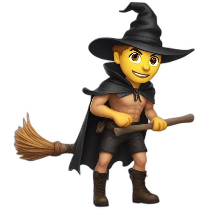 Sexy Witch sportsman emoji