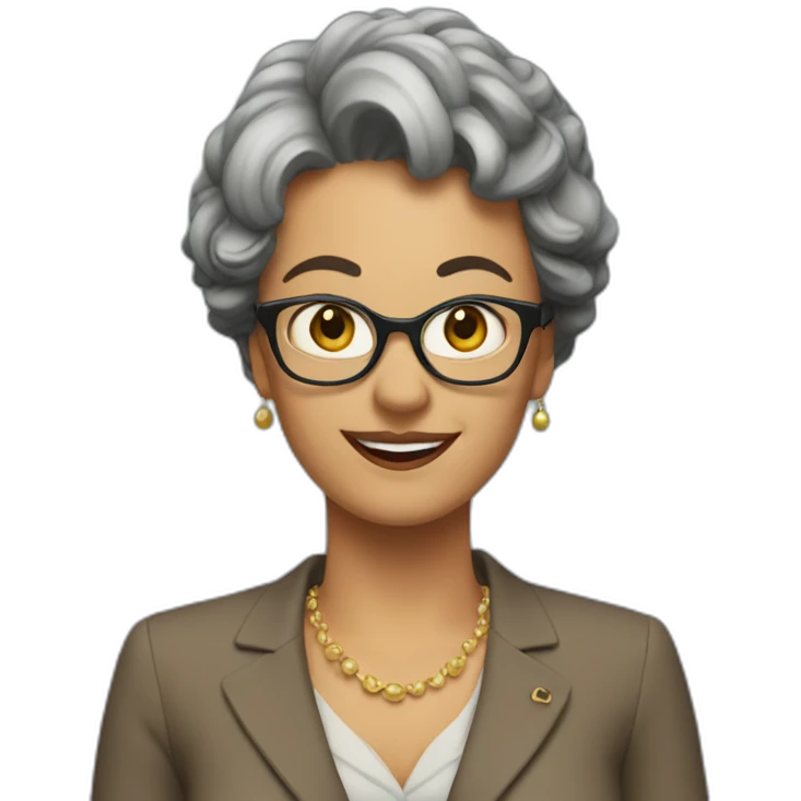 Your welcome madam emoji