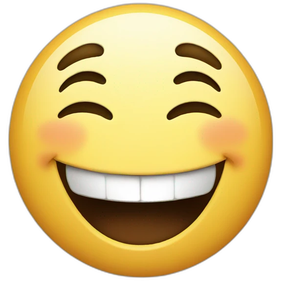 laughing face emoji