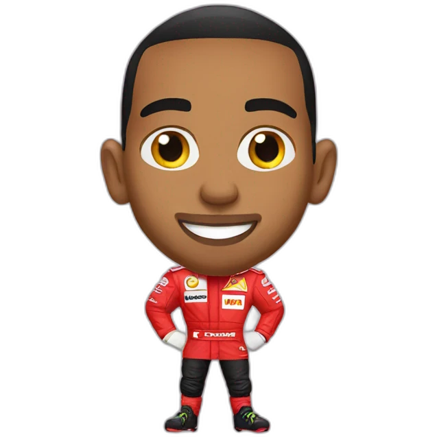 Lewis Hamilton emoji