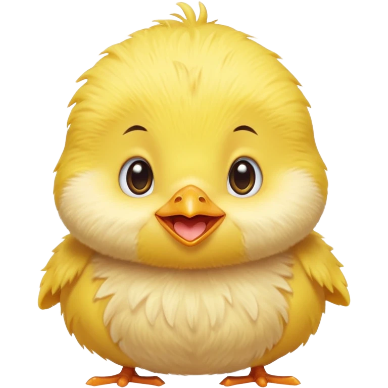 جوجه شیطون

Playful mischievous baby chick Lex, cheeky smile, bright eyes, round fluffy body, emoji style emoji