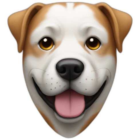 Dog in anonymous mask emoji