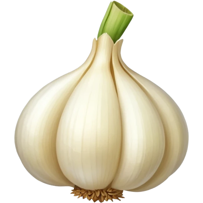 single garlic piece emoji