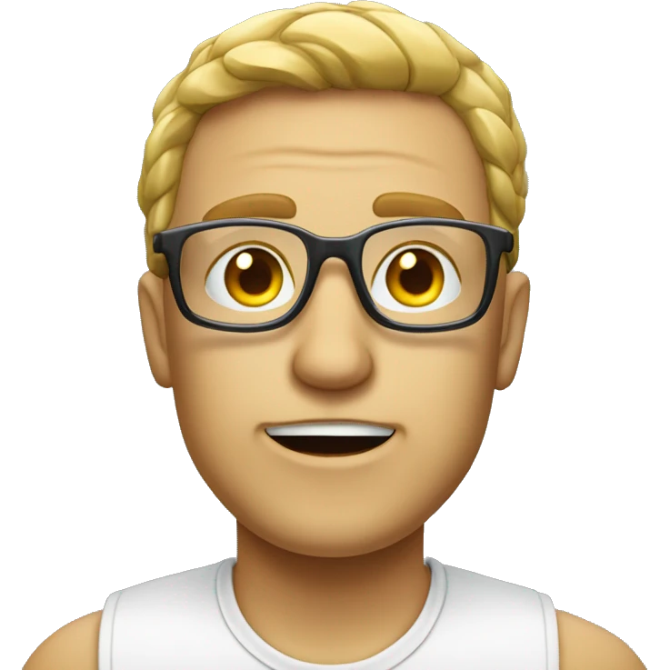 Fisch mit Brille  emoji