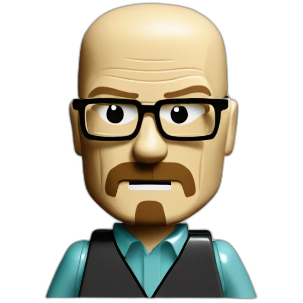 Walter white in lego emoji