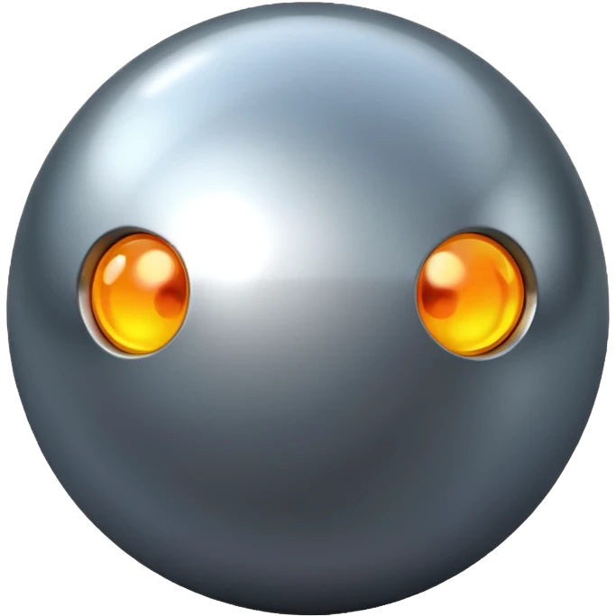 It is made of steel and is fat the centre emoji