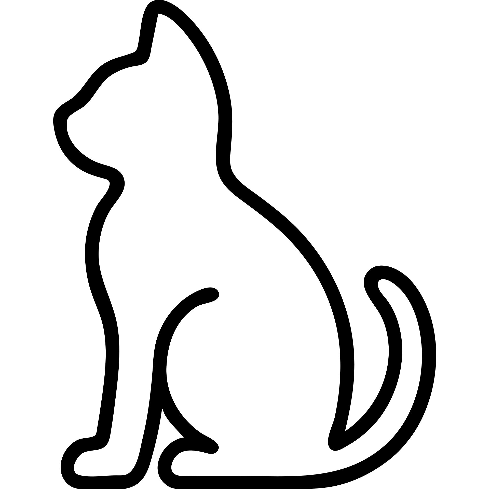 outlined cat icon emoji