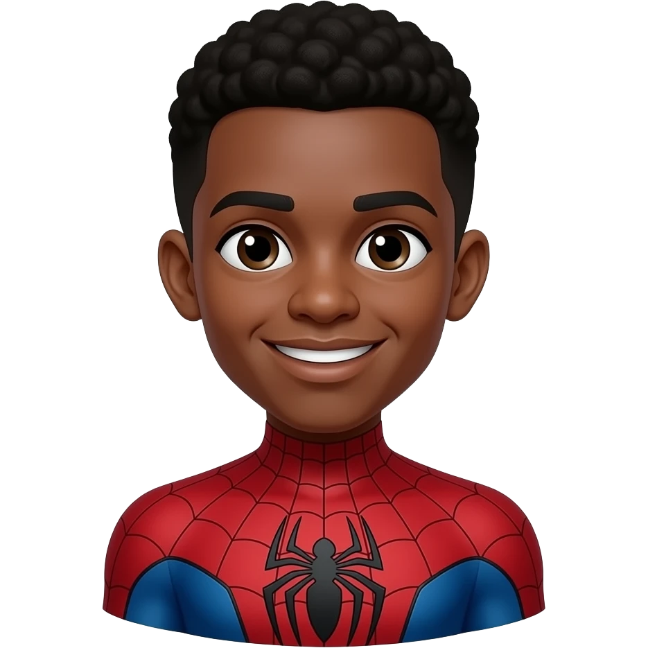 Spiderman miles morales emoji