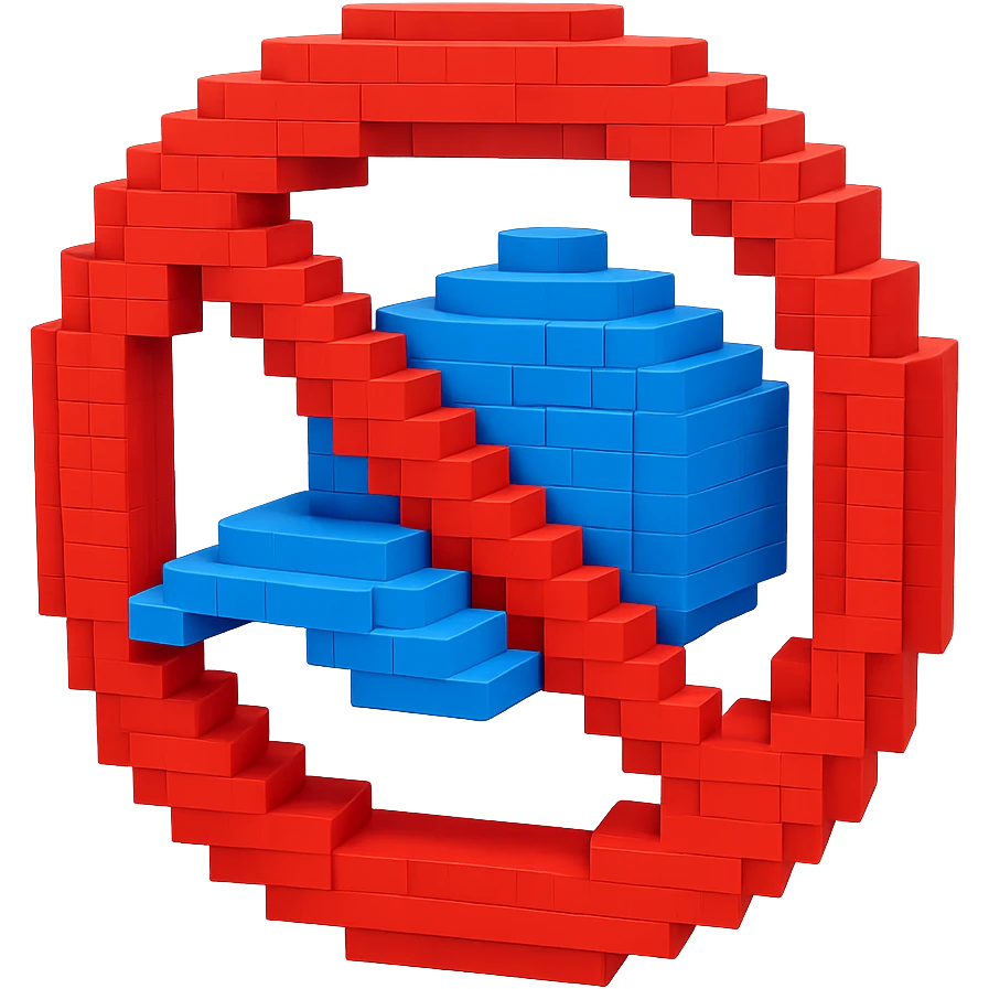 voxel style emoji