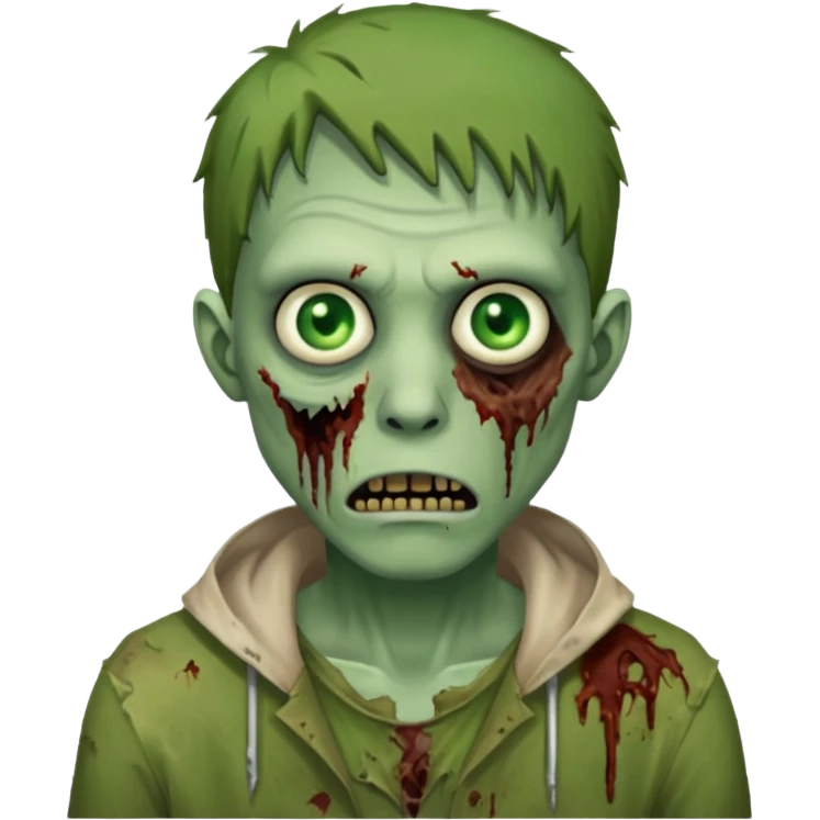 guy zombie emoji