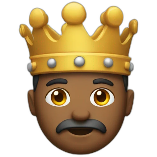 Rugged skill with a crown emoji
