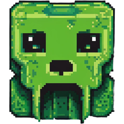 minecraft creeper face emoji