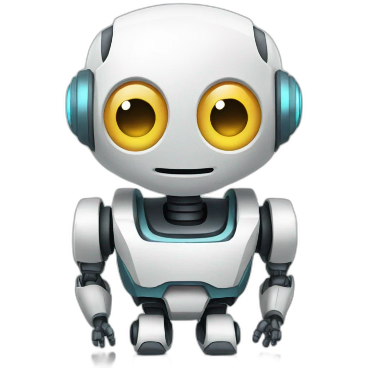 cute robot emoji