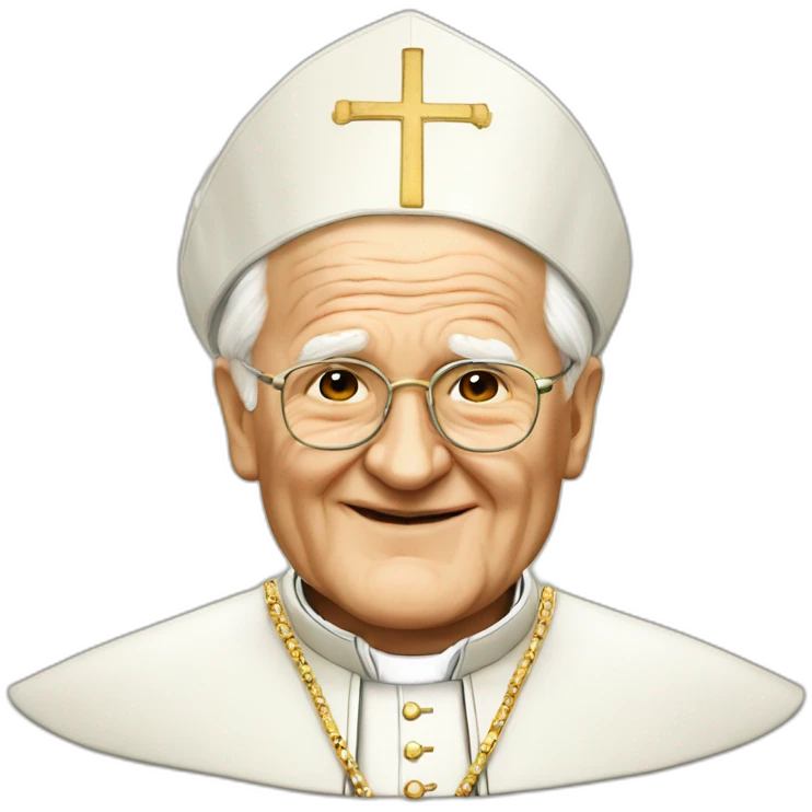 pope john paul II emoji