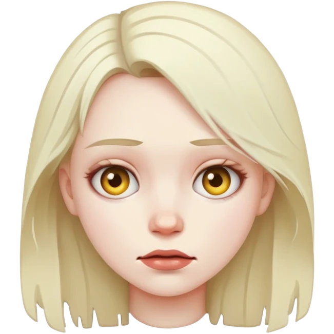A girl that’s broken  emoji