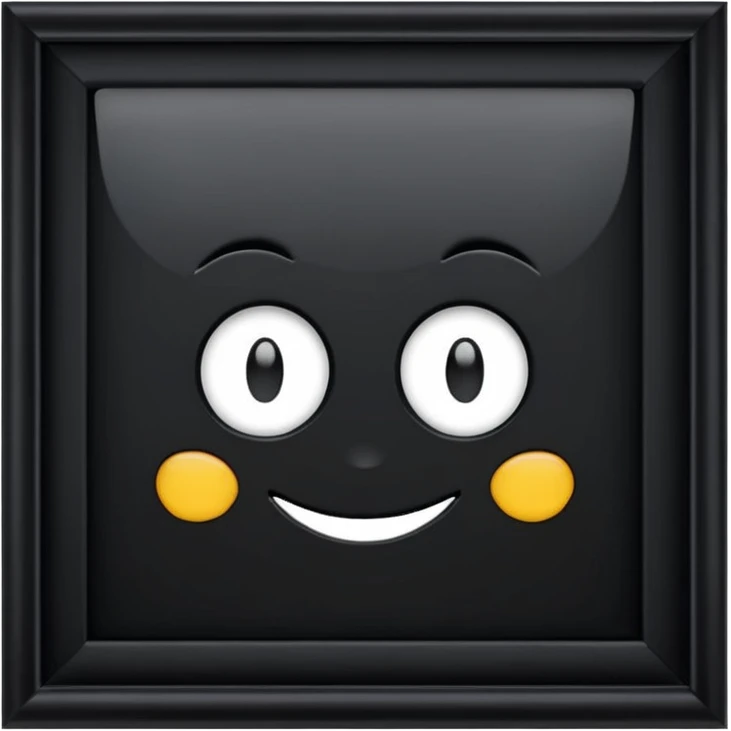 let the background be black emoji