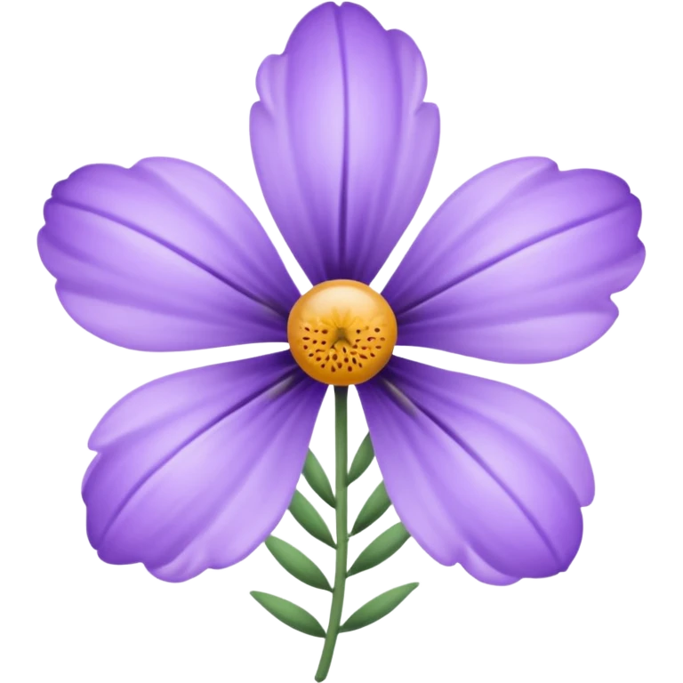 lavender color flower emoji