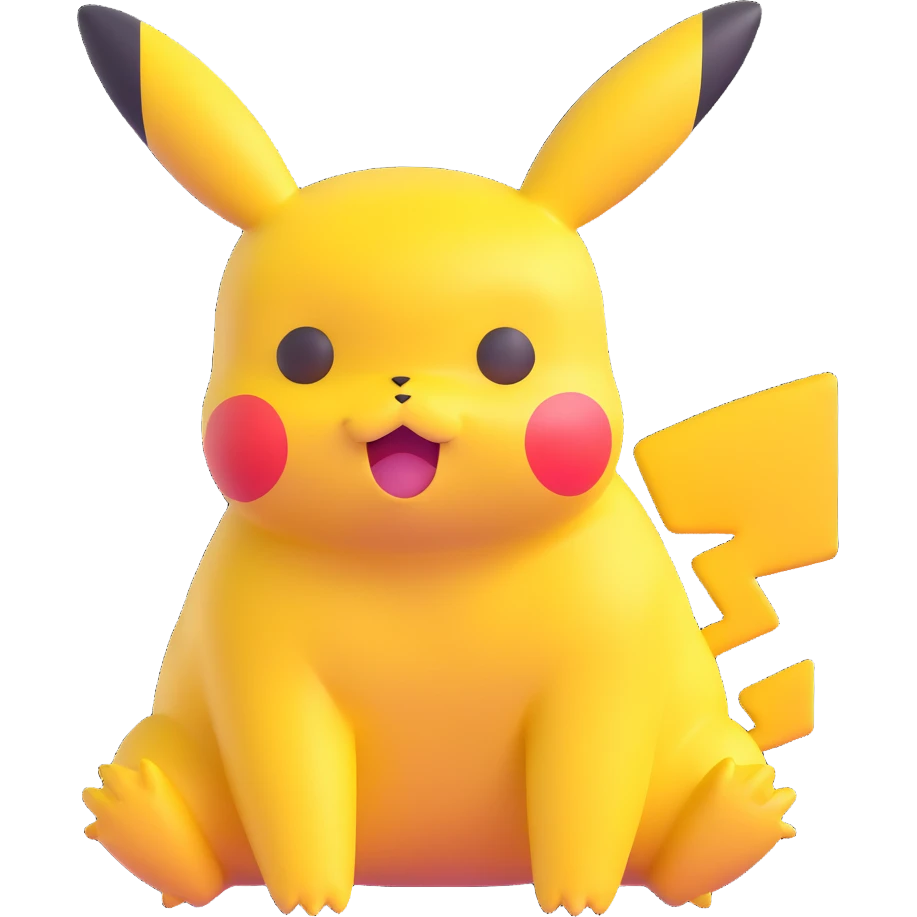 tired Pikachu emoji